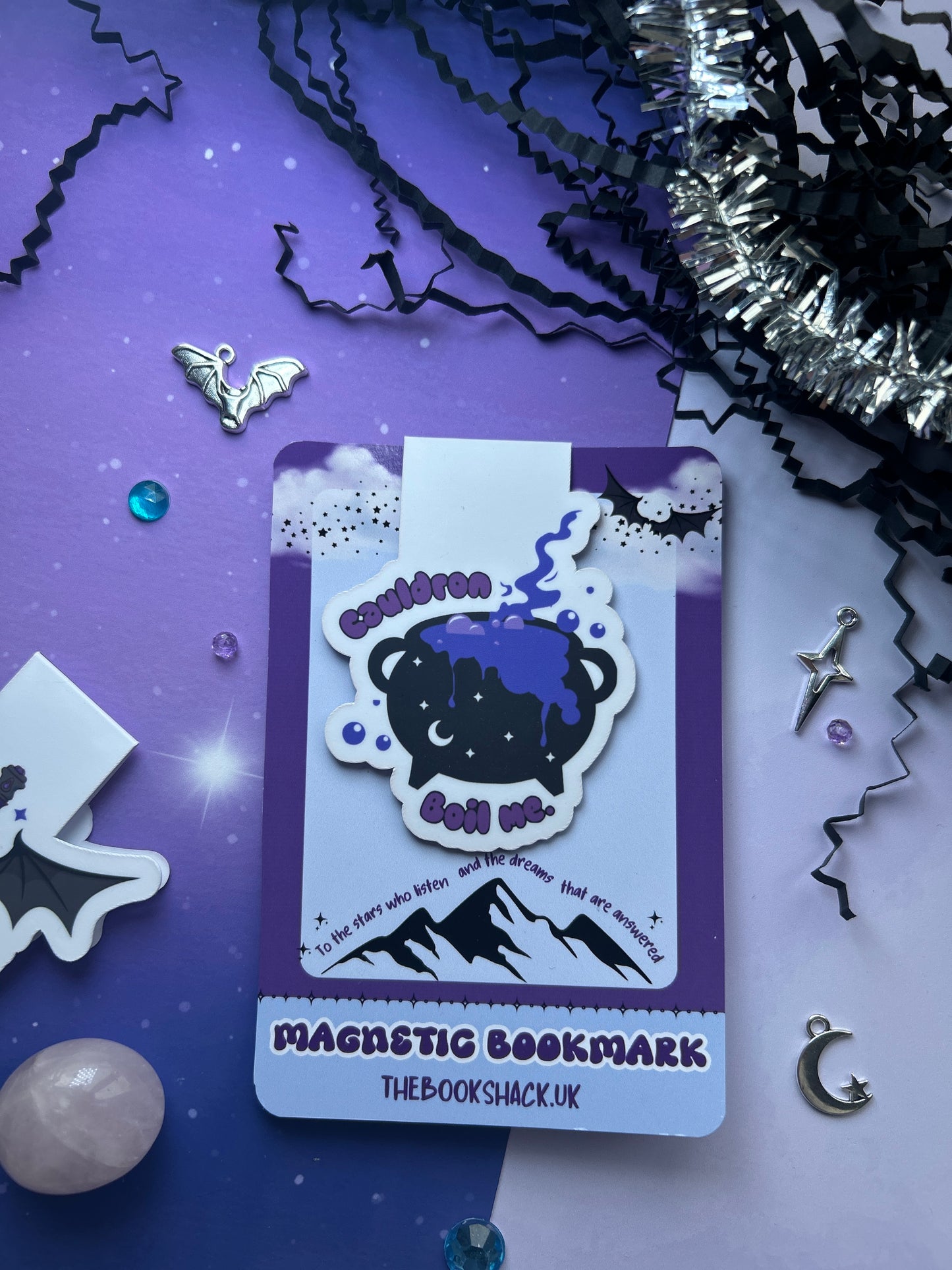 Cauldron Boil Me Magnetic Bookmark – Fantasy & ACOTAR Inspired