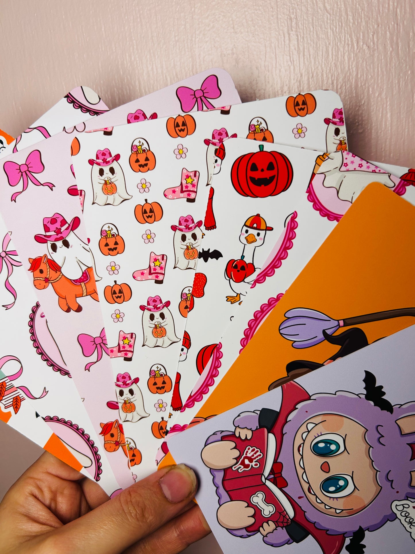 Mystery Spooky Kindle Box – Double-Sided Inserts, Charm & Stickers
