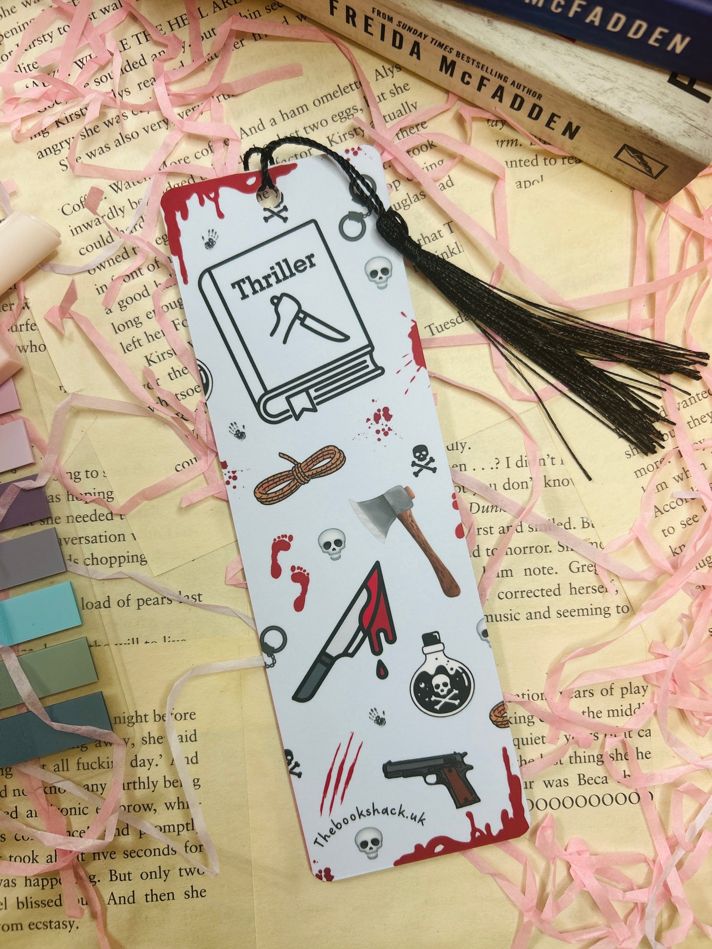 Thriller Bookmark – For the Murder Mystery Obsessed