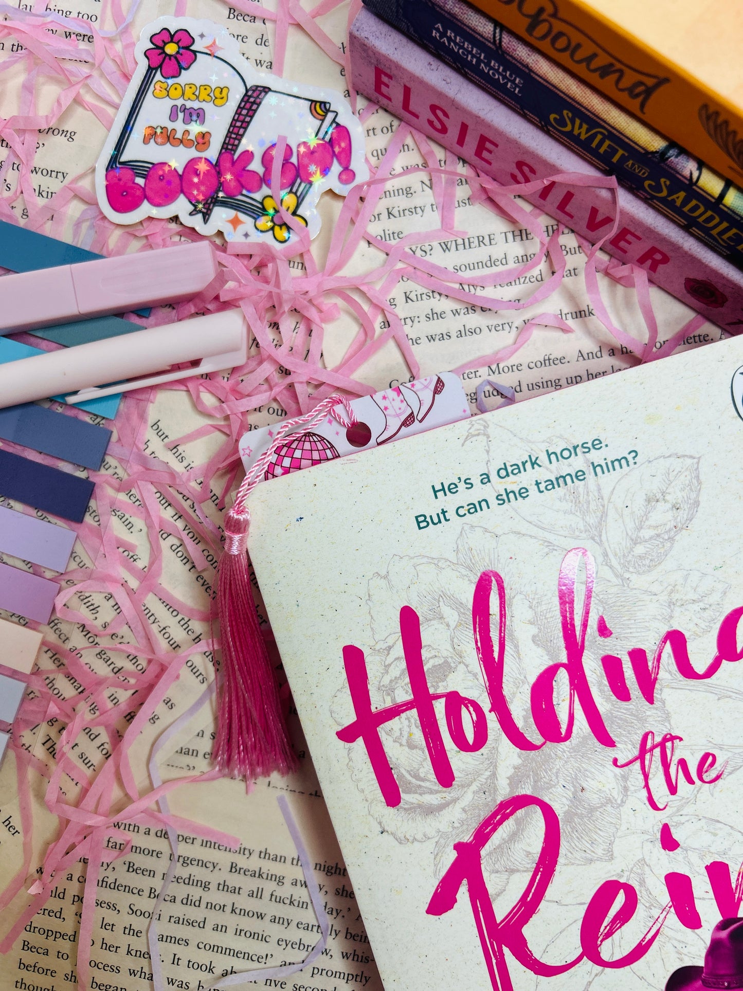 Yeehaw & Shine Bookmark – Cowgirl Disco Vibes