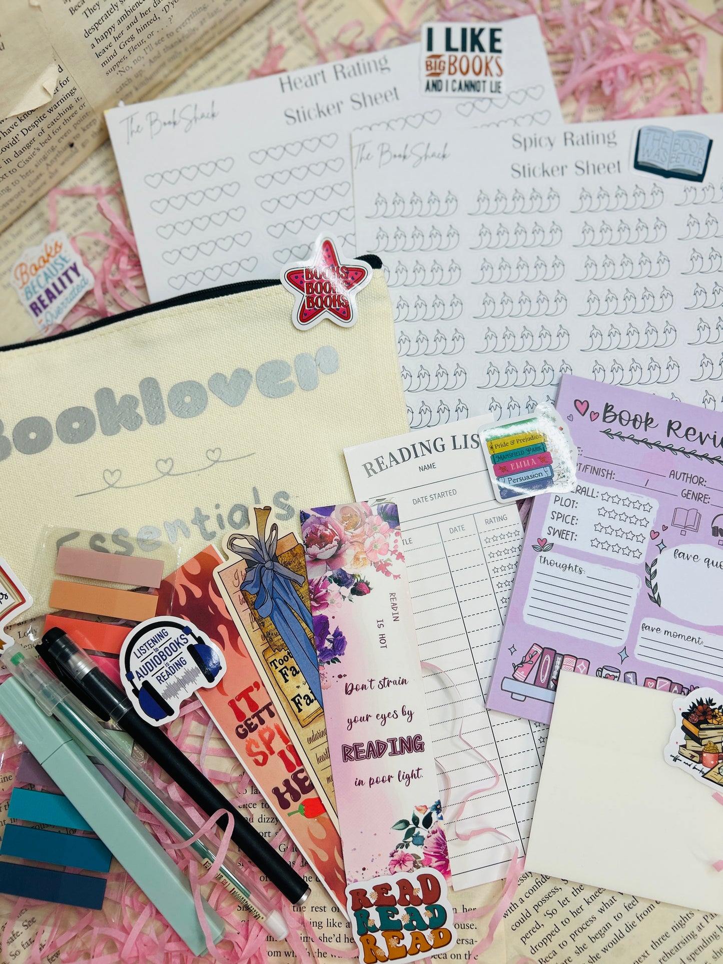 Annotate Gift Box – Complete Annotation Kit for Book Lovers with Stickers, Tabs, Pens & More