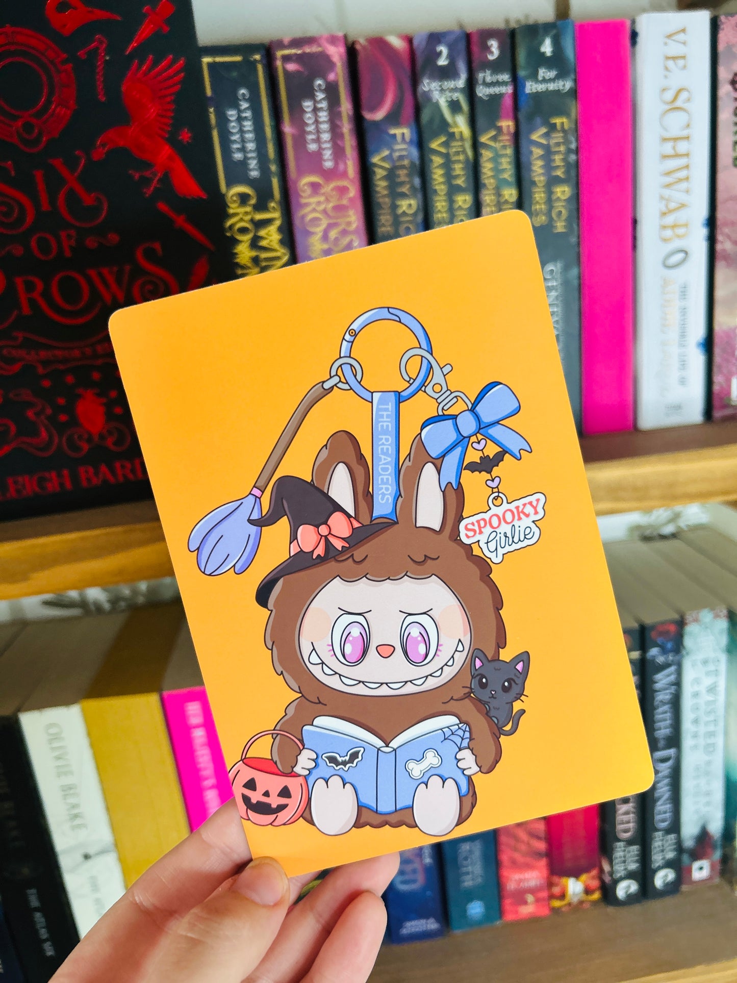 Double-Sided Cute Creature Kindle Insert – Decorative Background for Kindle