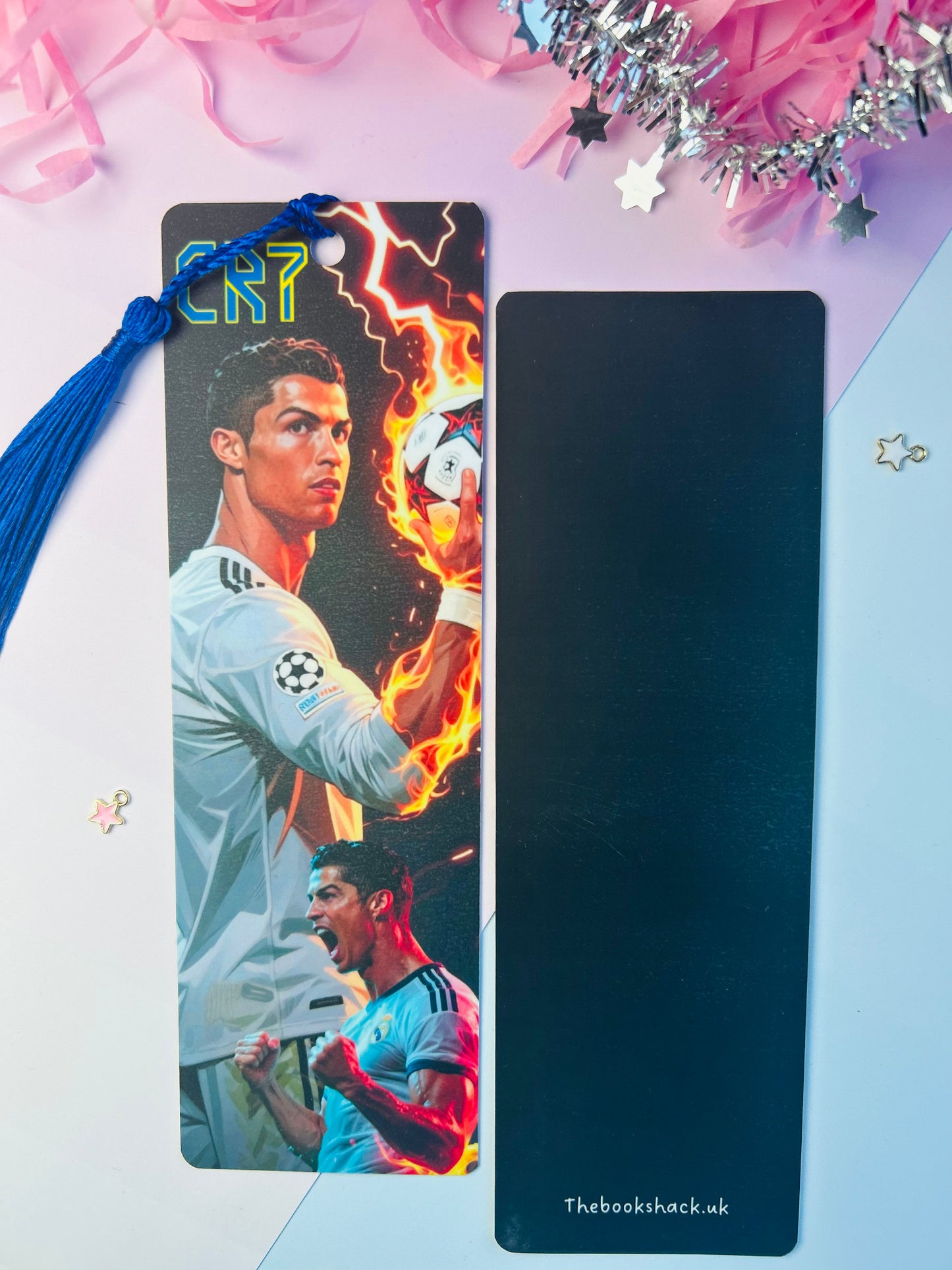 Ronaldo Inspired Football Bookmark – Kids Football Bookmark for Young Readers