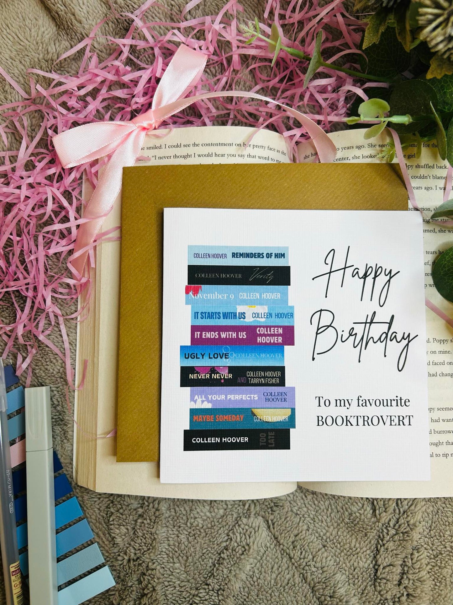 colleen hoover birthday card