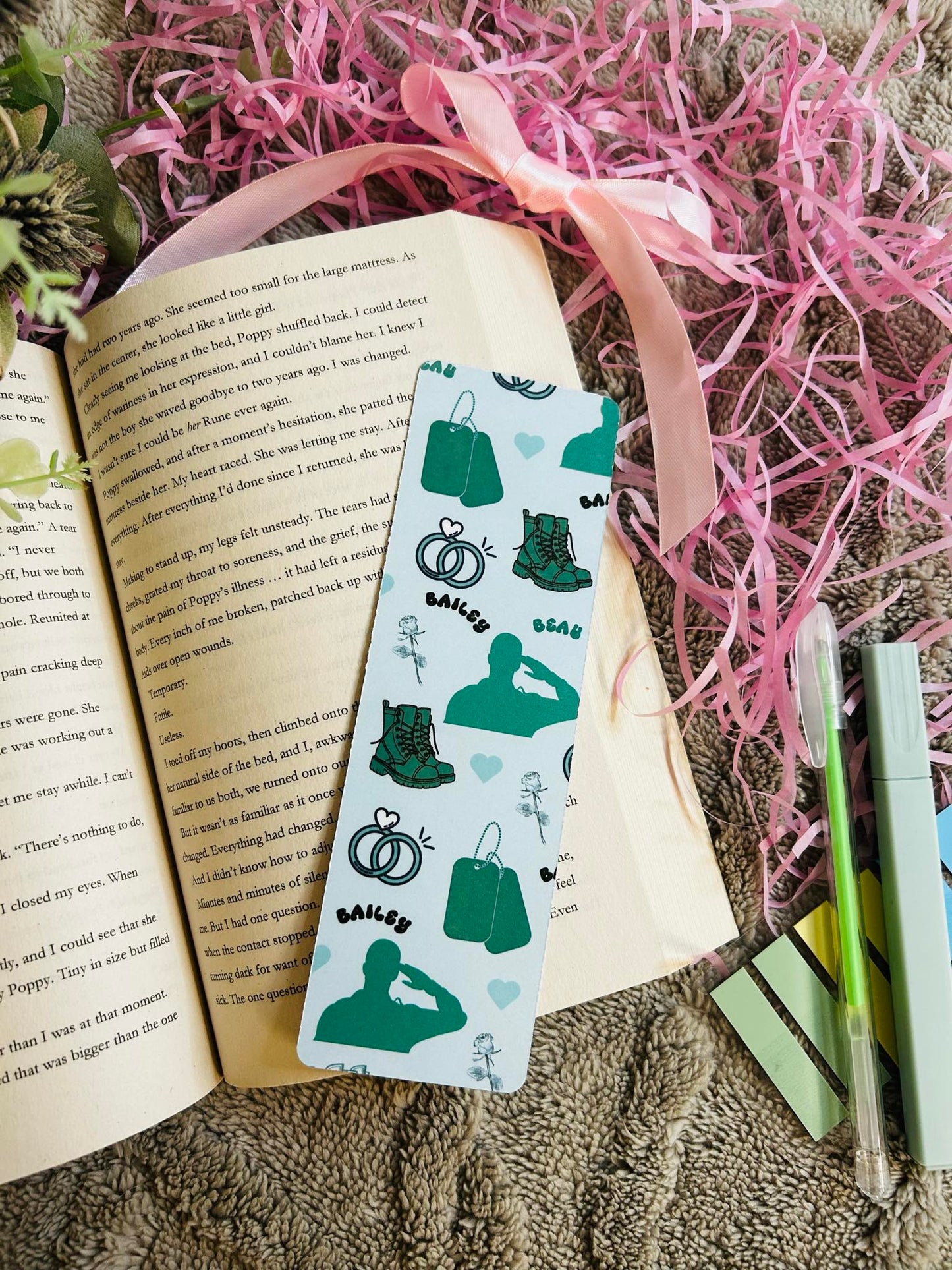 Chestnut springs bookmark