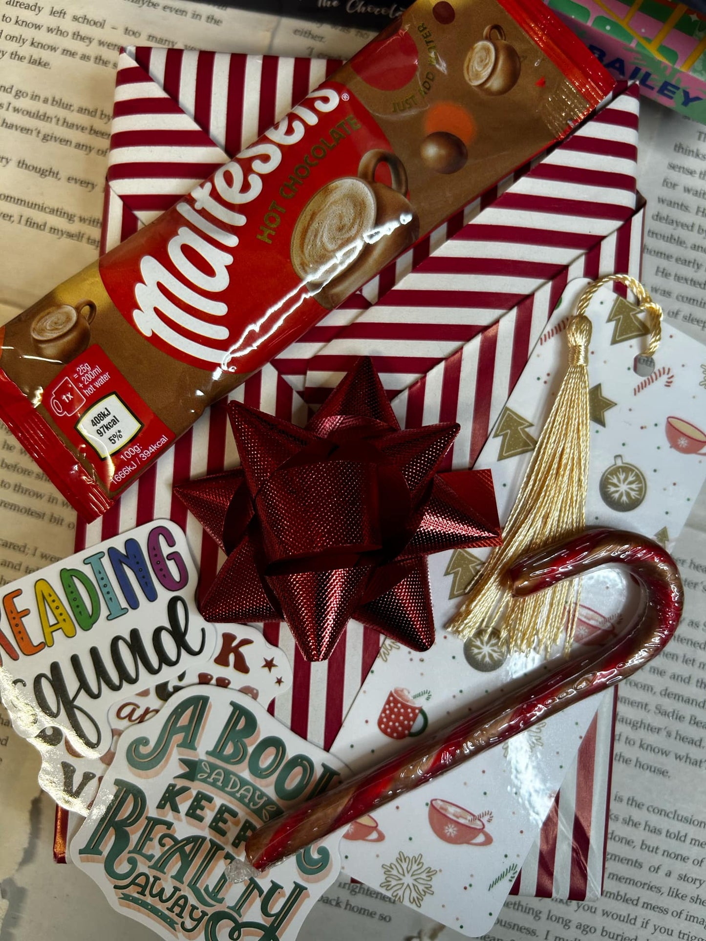 Mystery/surprise Christmas book, Blind date with a book