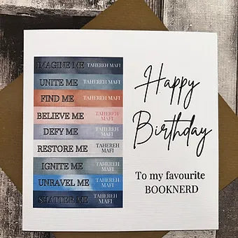 shatter me birthday card