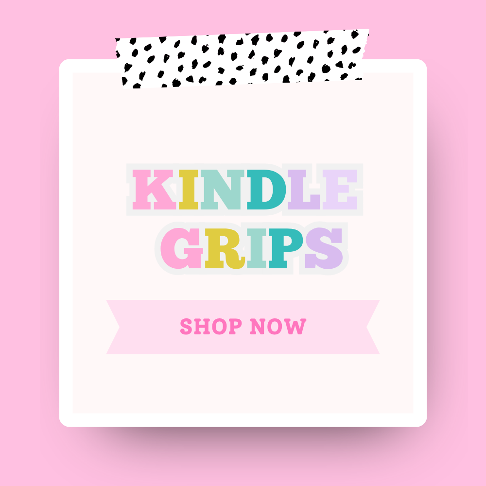 Cute Bookish Kindle Grips – magnetic E-Reader Accessories UK | The Book Shack