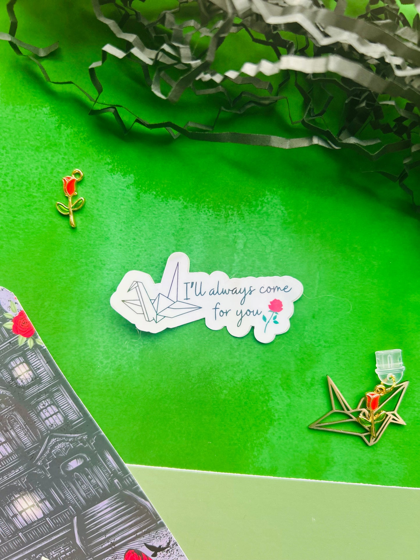 Dramione fanfic I’ll always come for you Inspired Holographic Sticker – Fantasy Bookish Laptop & Kindle Decal