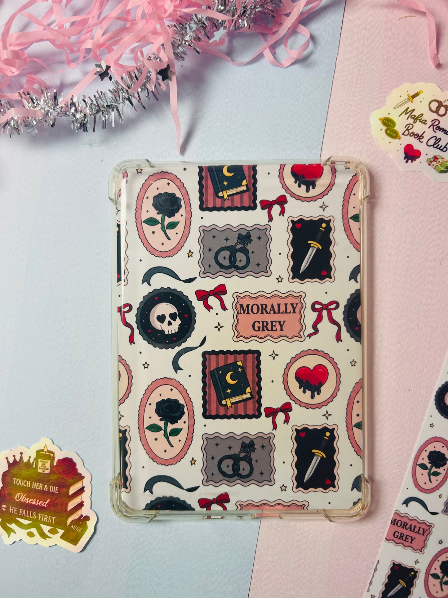 Morally Grey Kindle Insert – Double-Sided Dark Romance Design