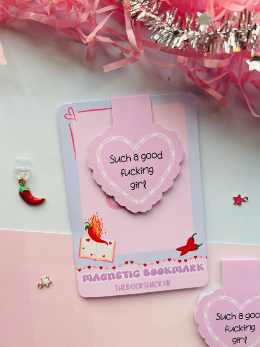 Such a Good Girl Magnetic Bookmark – Dark Romance Reader Bookish Gift
