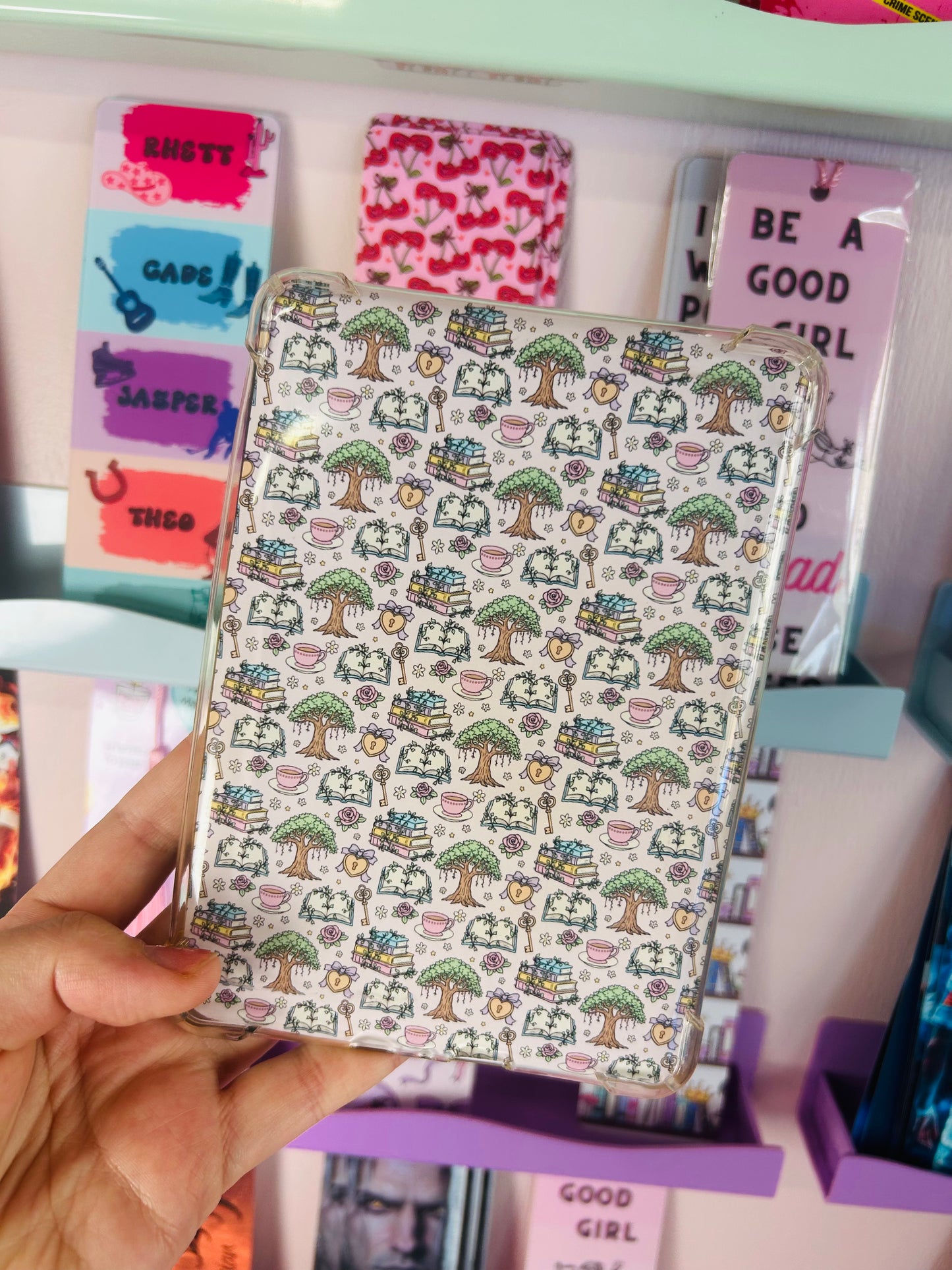 Enchanted Forest Kindle Insert – Double-Sided Fantasy Kindle Accessory