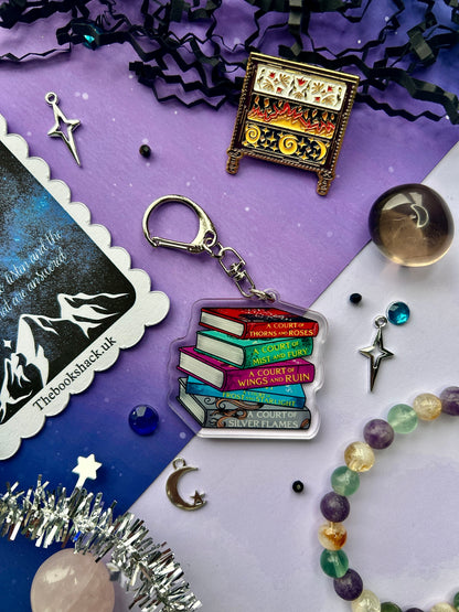 ACOTAR Acrylic Keyring – bookish gift