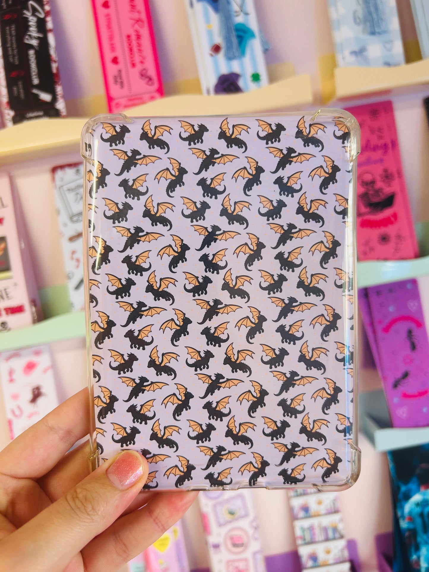 Dragon Print Kindle Insert – Double-Sided Fantasy Kindle Accessory