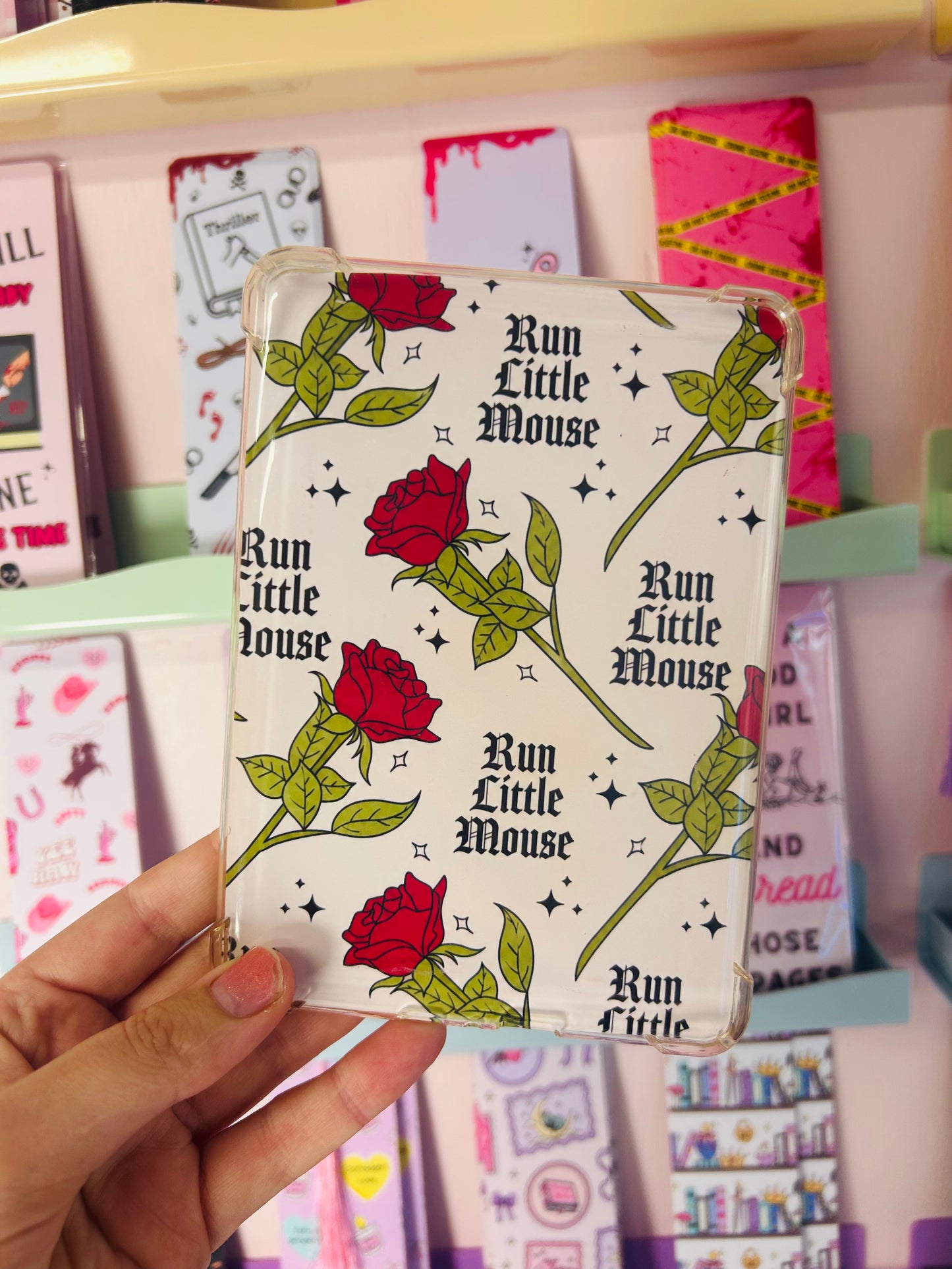 Run Little Mouse Kindle Insert – Dark Romance Inspired Double-Sided Design