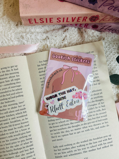 Wear the Hat, Ride - chestnut spring holographic Sticker