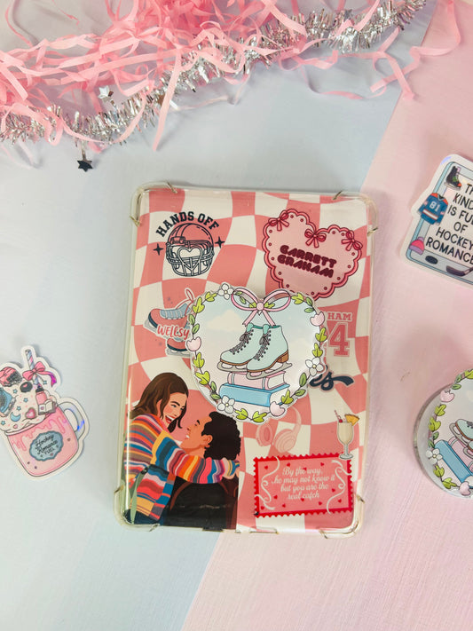 Ice Hockey Magnetic Kindle Grip – Hockey Romance Bookish Accessory