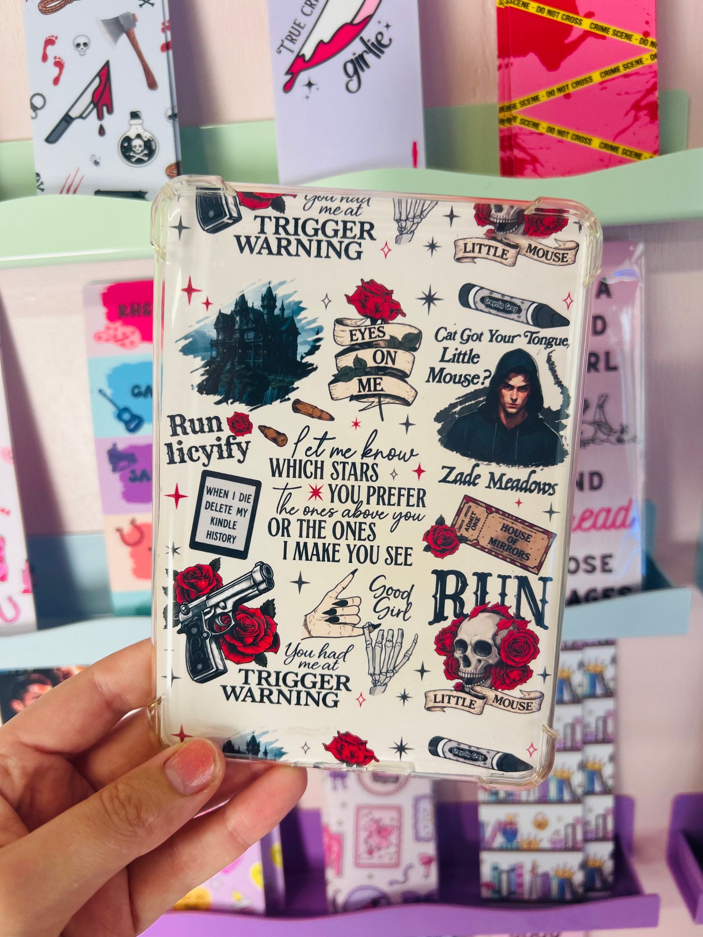 Haunting Adeline Inspired Kindle Insert – Double-Sided Dark Romance Design