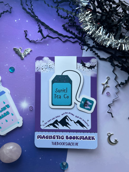 Suriel Tea Co Magnetic Bookmark – ACOTAR Inspired Fantasy bookmark