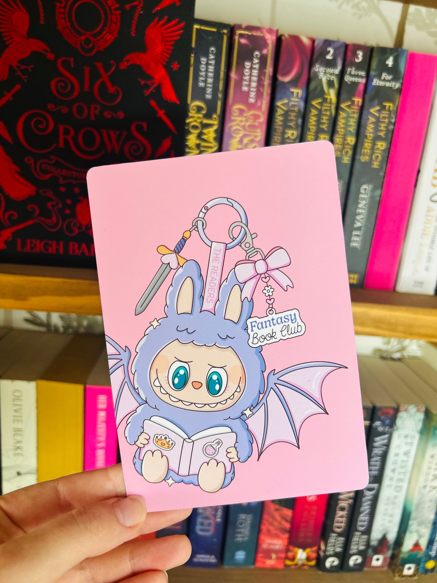 Double-Sided Cute Creature Kindle Insert – Decorative Background for Kindle