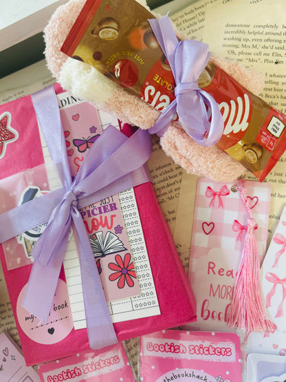 Ultimate Mystery Bookish Box – Cosy Reading Gift Set with Book, Cup, Stationery & More