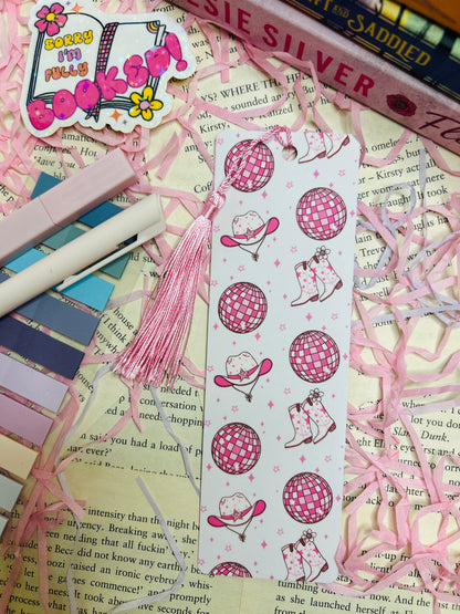 Yeehaw & Shine Bookmark – Cowgirl Disco Vibes