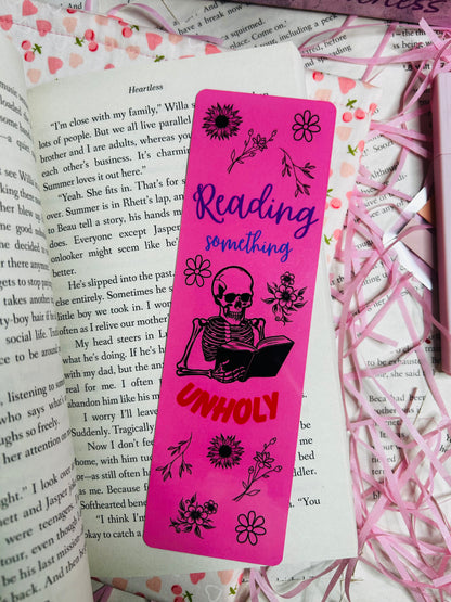 Skeleton Unholy bookmark