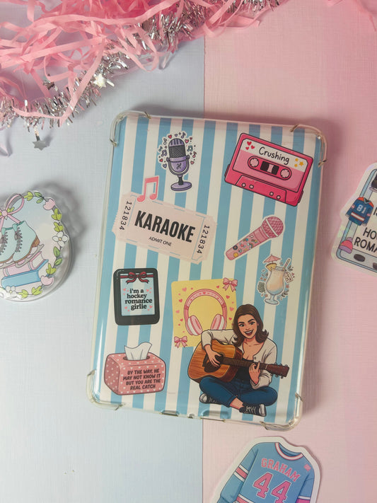 Off Campus Inspired Wellsy Kindle Insert – Blue Ice Hockey Romance