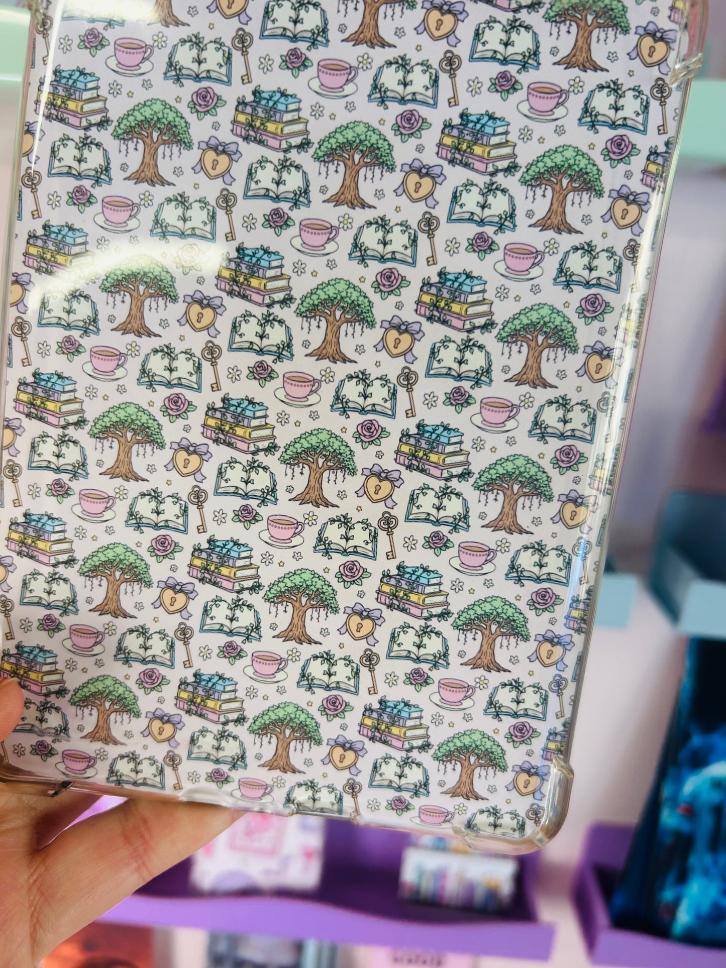 Enchanted Forest Kindle Insert – Double-Sided Fantasy Kindle Accessory