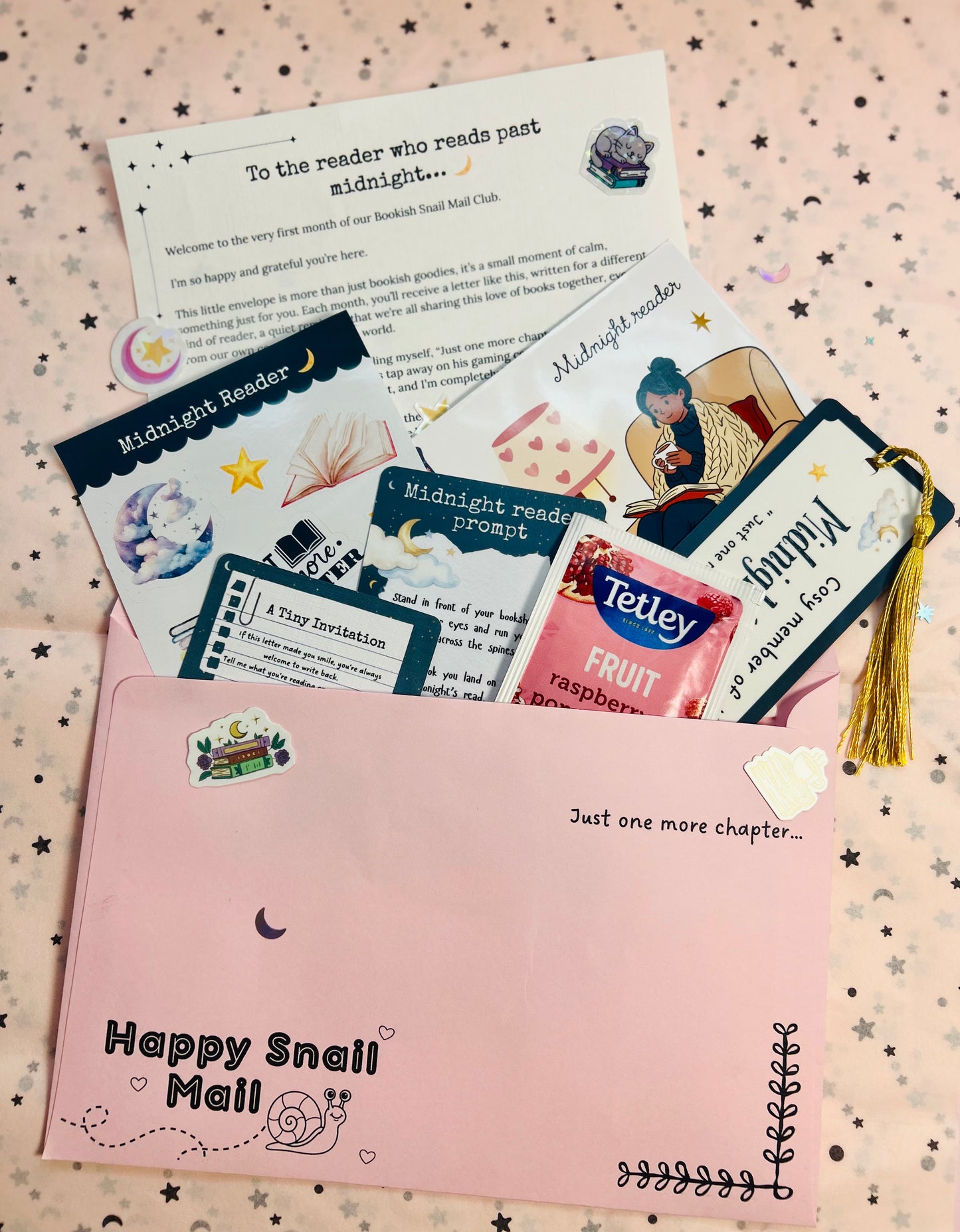 Bookish Snail Mail Club 💌 | Monthly Subscription for Readers