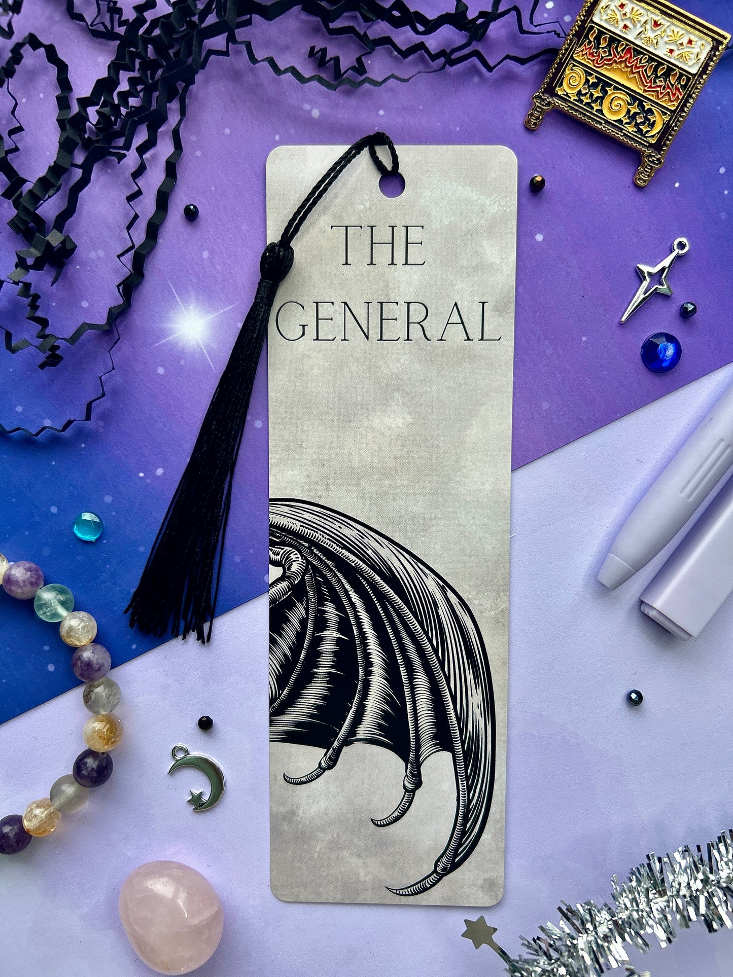 Officially licensed Cassian the General Bookmark – ‘Hands on the Headboard’ ACOTAR