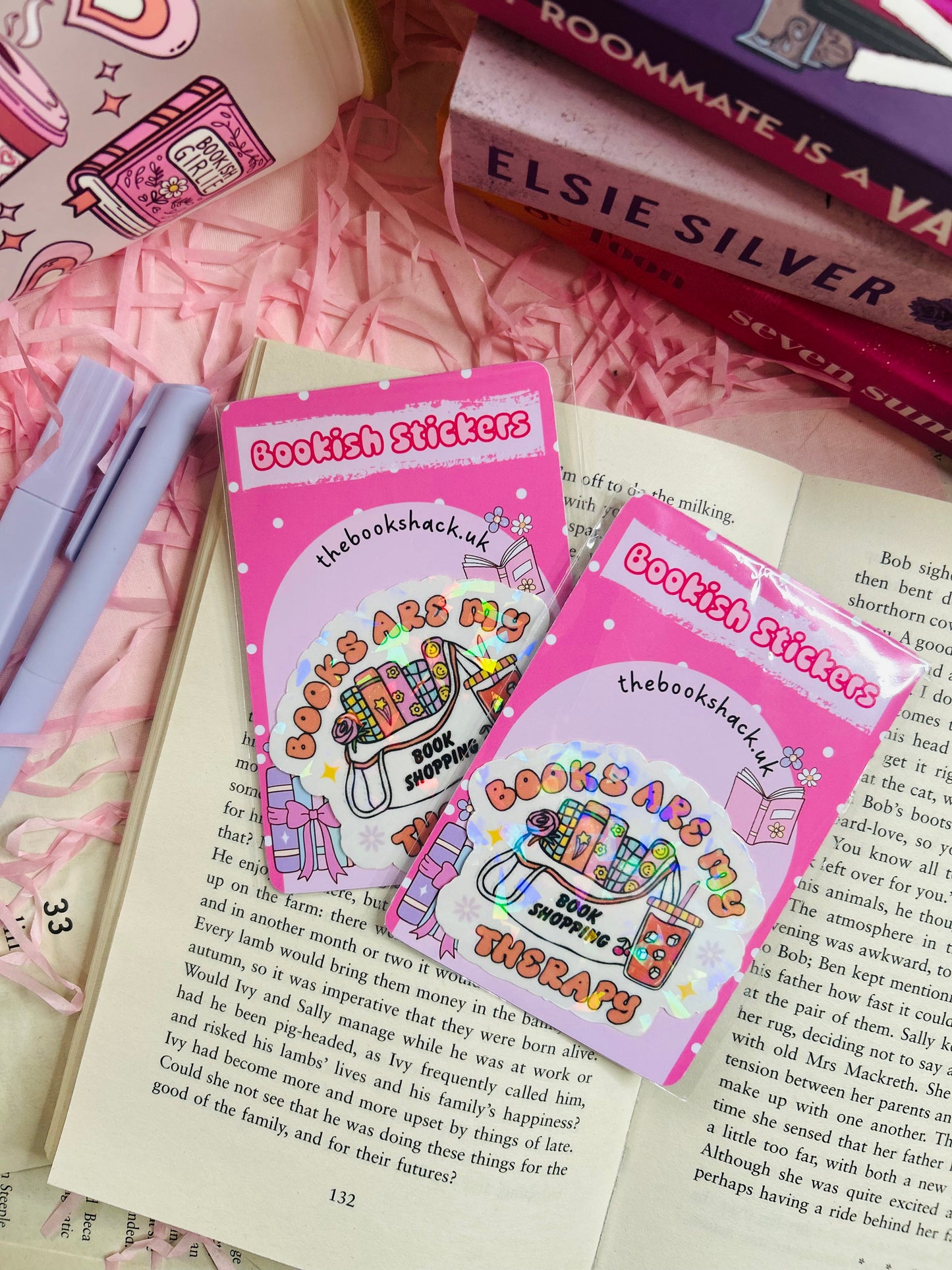 books are my therapy bookish sticker