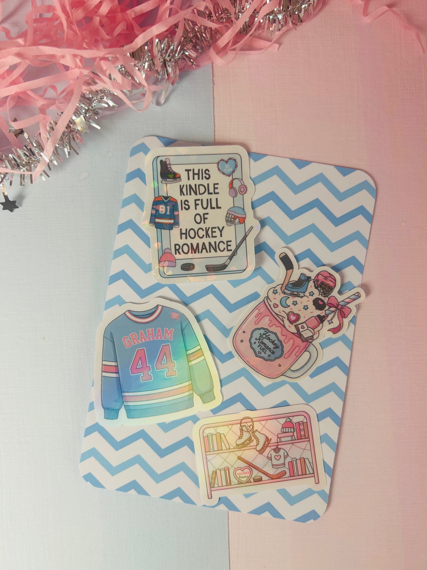 Off Campus Inspired Blue Kindle Insert – Now You Can Blush | Ice Hockey Romance
