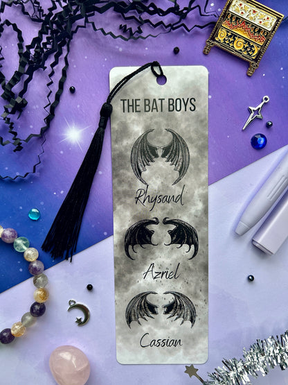Officially licensed The Bat Boys Bookmark – ‘It’s All in the Wingspan’ ACOTAR-Inspired
