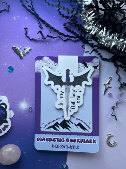 in My Bat Boy Era Magnetic Bookmark – Fantasy ACOTAR Inspired bookmark