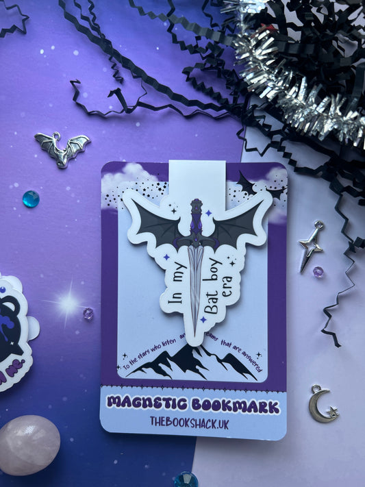 in My Bat Boy Era Magnetic Bookmark – Fantasy ACOTAR Inspired bookmark