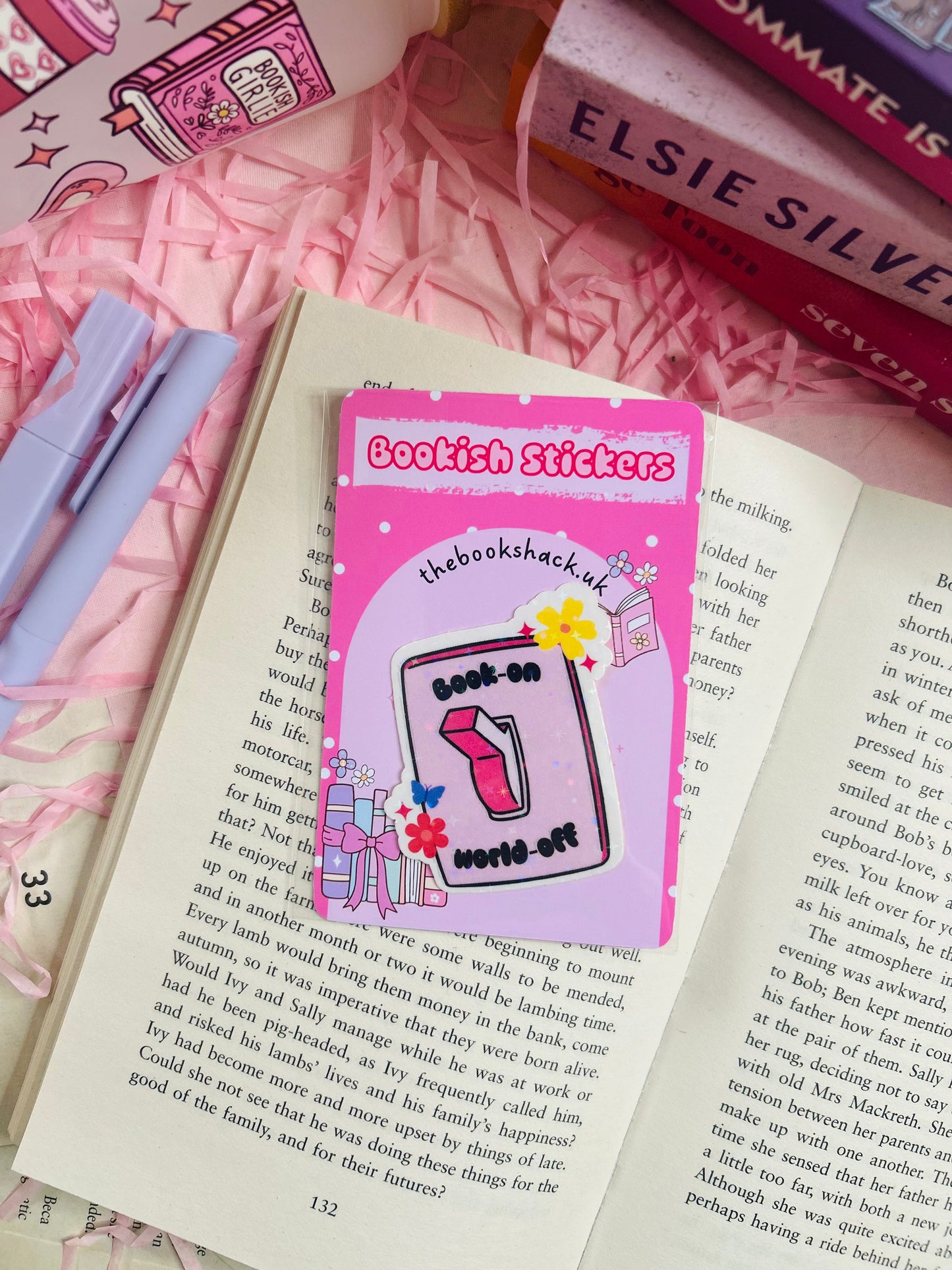 Book switch bookish sticker