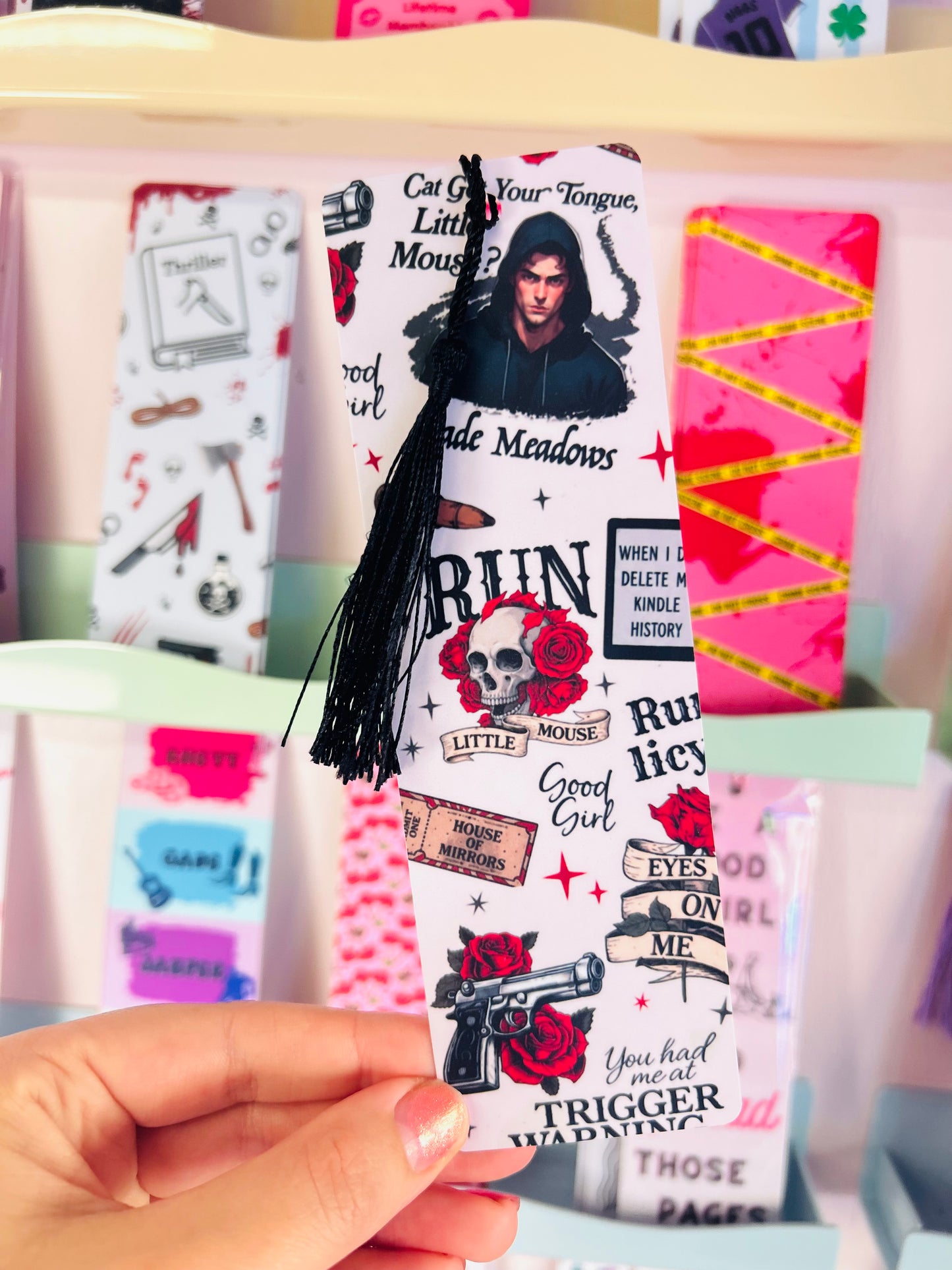 Haunting Adeline Inspired Bookmark – Double-Sided Dark Romance Bookmark