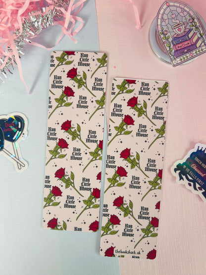Run Little Mouse Bookmark – Double-Sided Dark Romance Bookmark