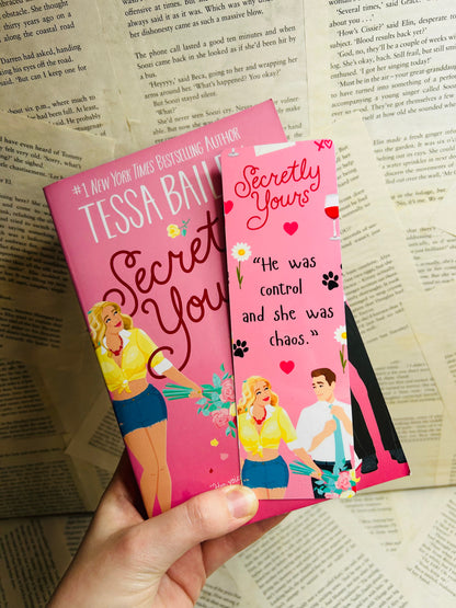 Tessa Bailey, Secretly yours bookmark
