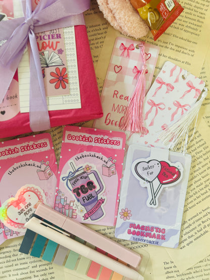 Ultimate Mystery Bookish Box – Cosy Reading Gift Set with Book, Cup, Stationery & More