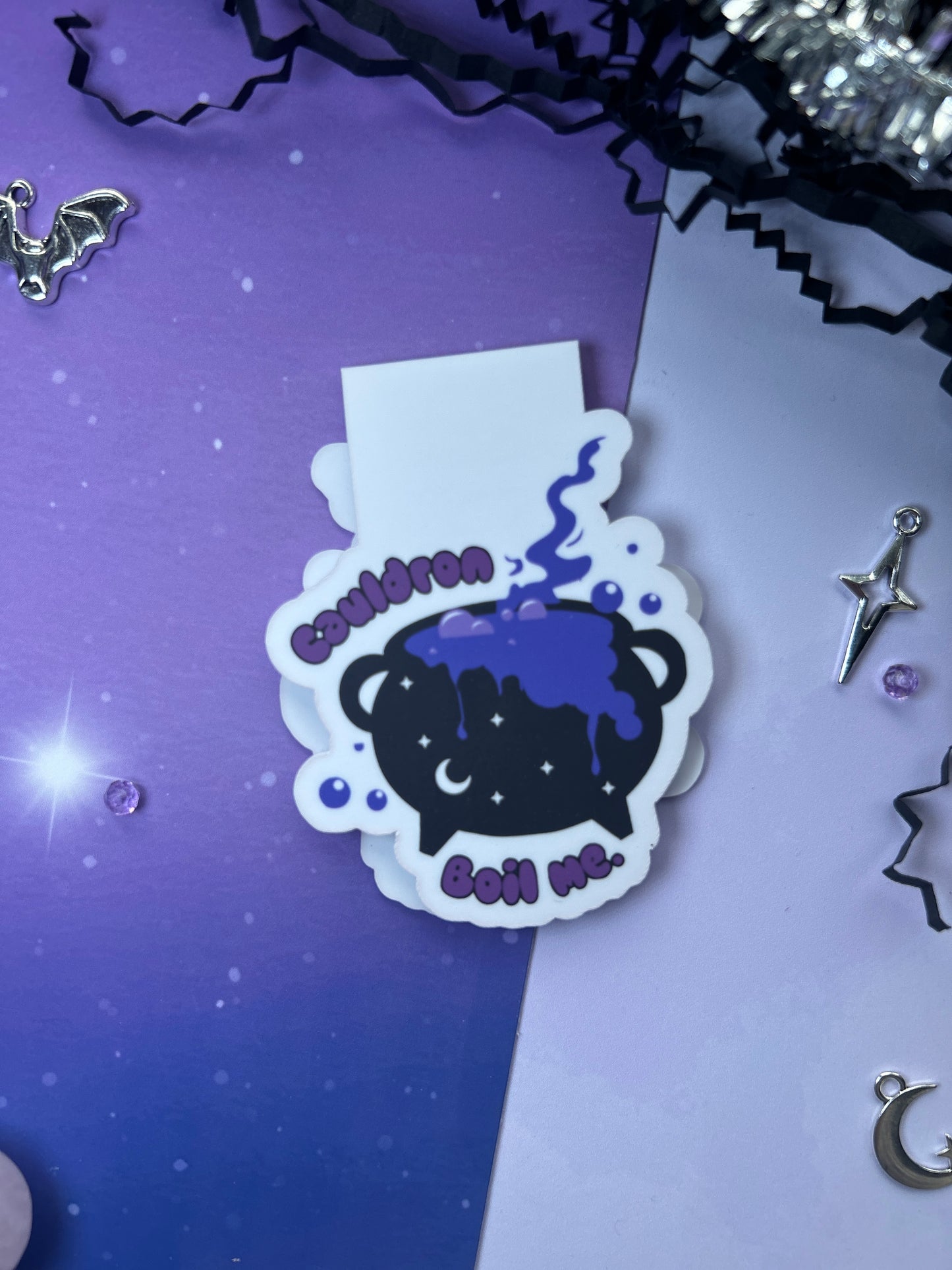 Cauldron Boil Me Magnetic Bookmark – Fantasy & ACOTAR Inspired