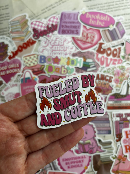 Mystery pink bookish sticker packs