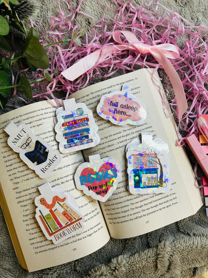 Smut holographic smut magnetic bookmark 