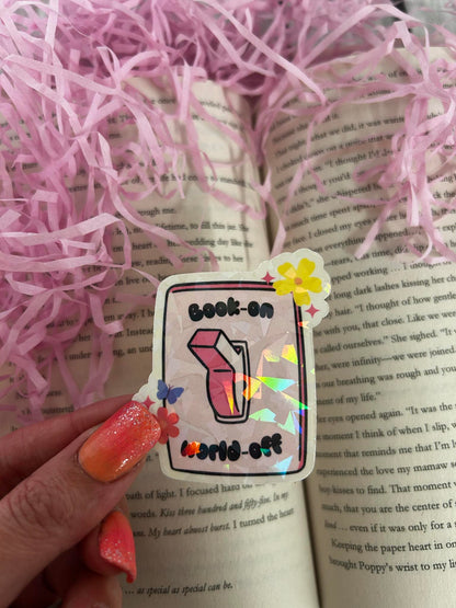 Book switch bookish sticker