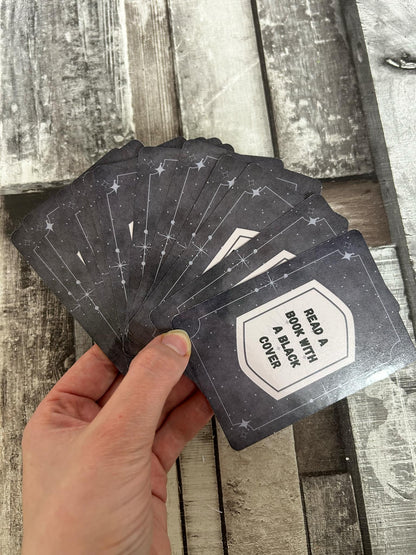EXTRA TBR book prompt card game, Bookish gift