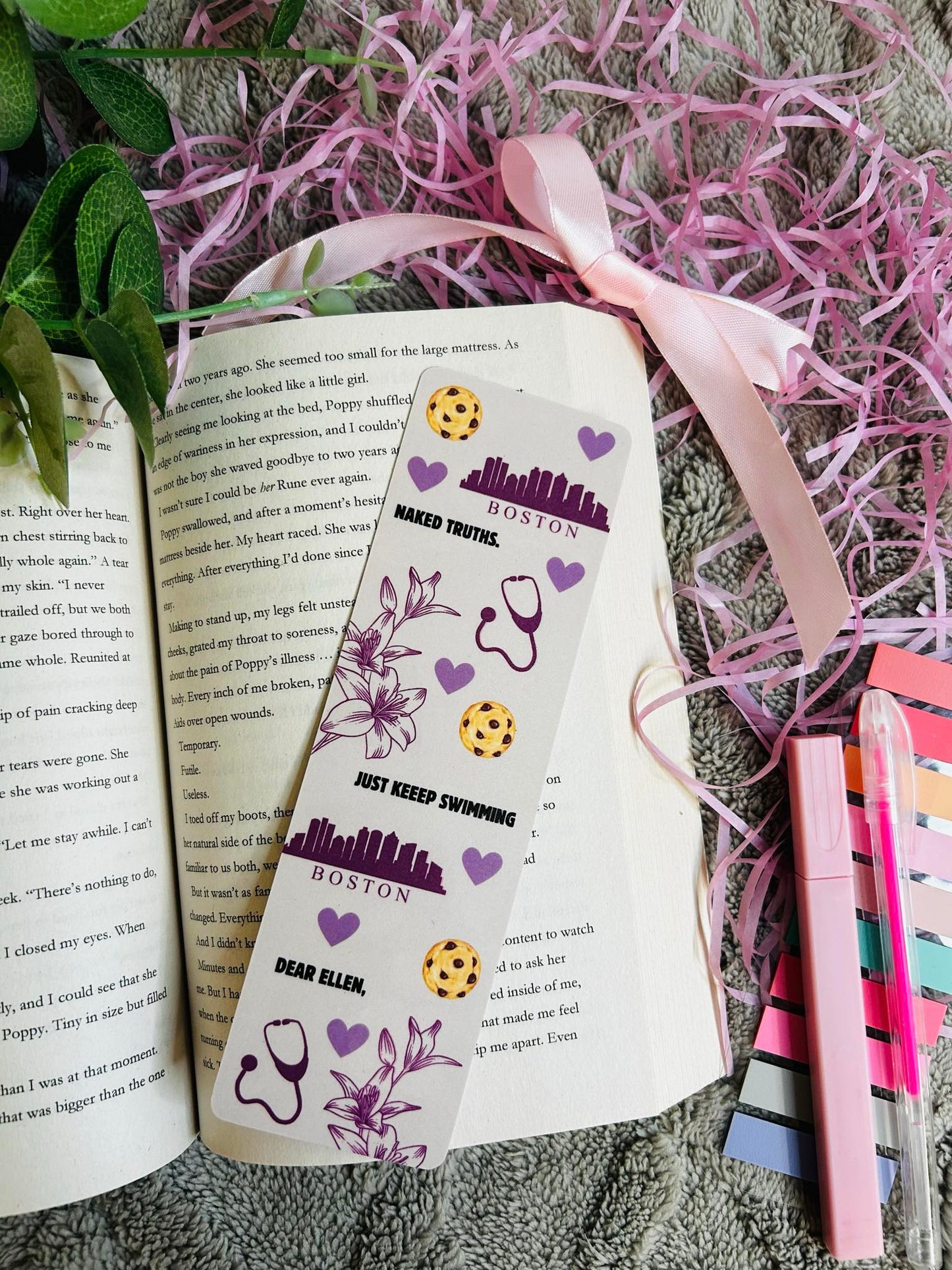 It ends with us Colleen Hoover bookmark
