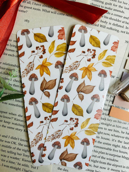 autumn bookmark