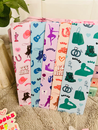 Chestnut springs bookmark
