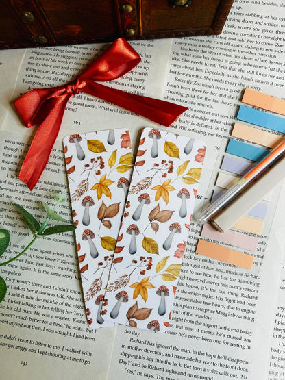 autumn bookmark